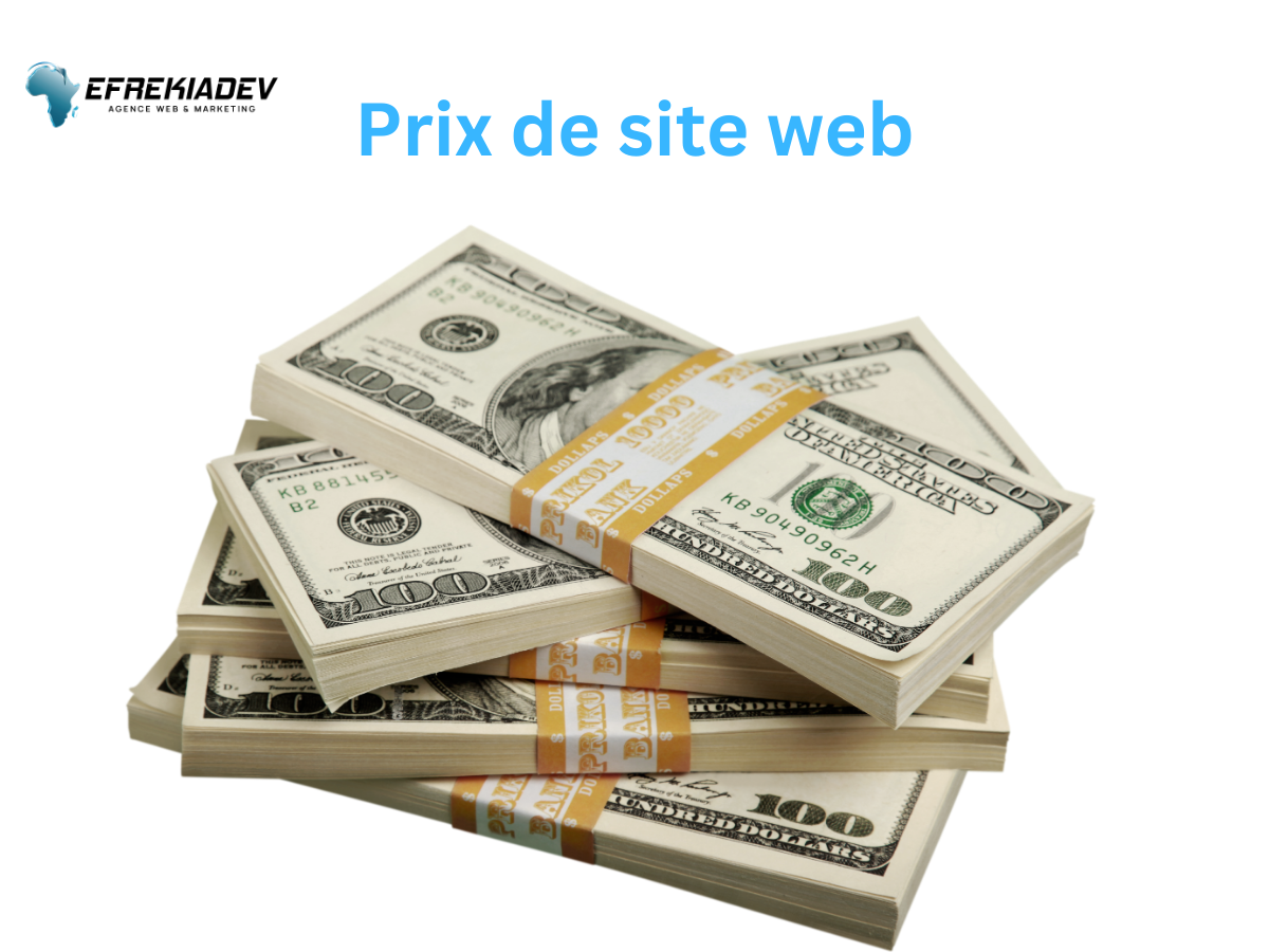 prix de site web en tunisie