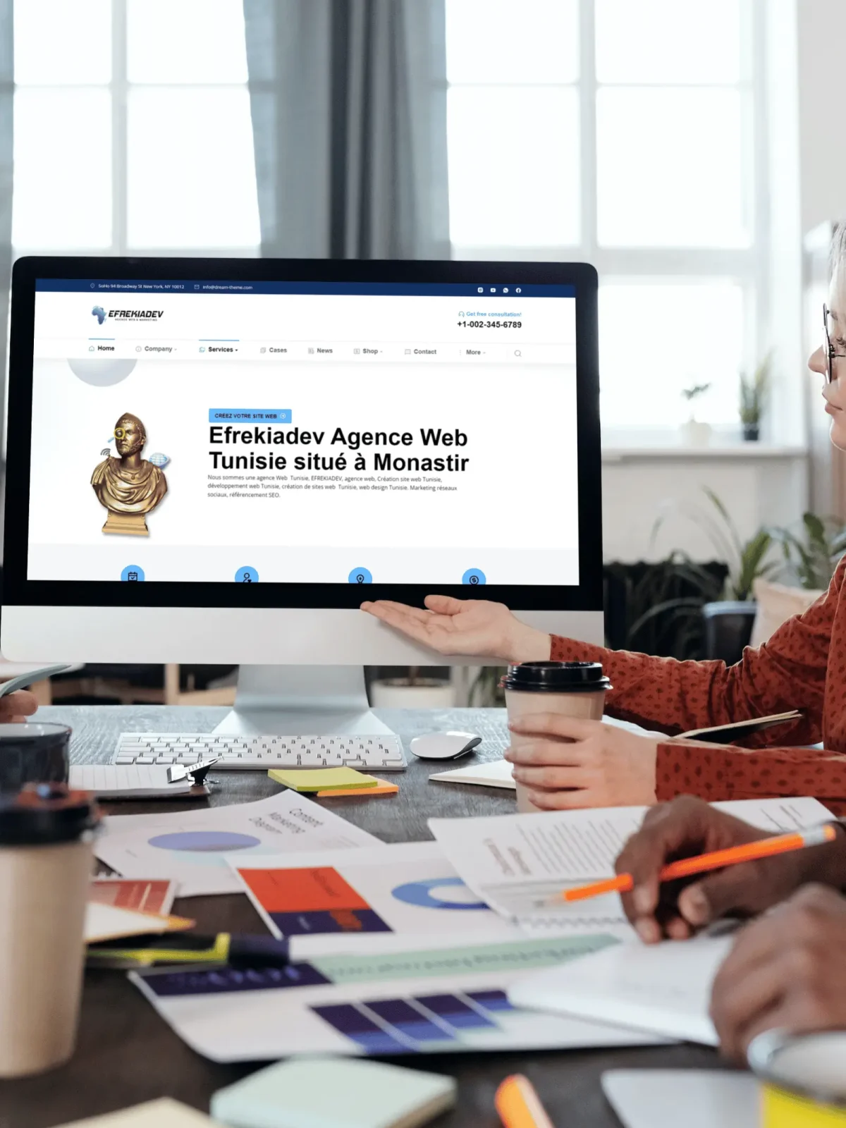 creation site web Tunisie