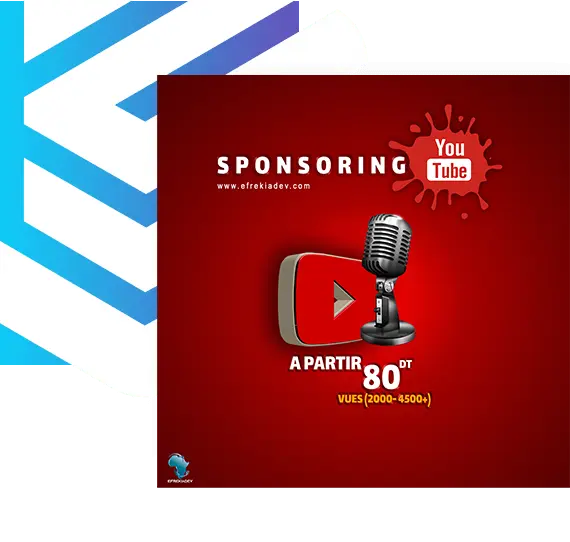 Sponsorisation Youtube
