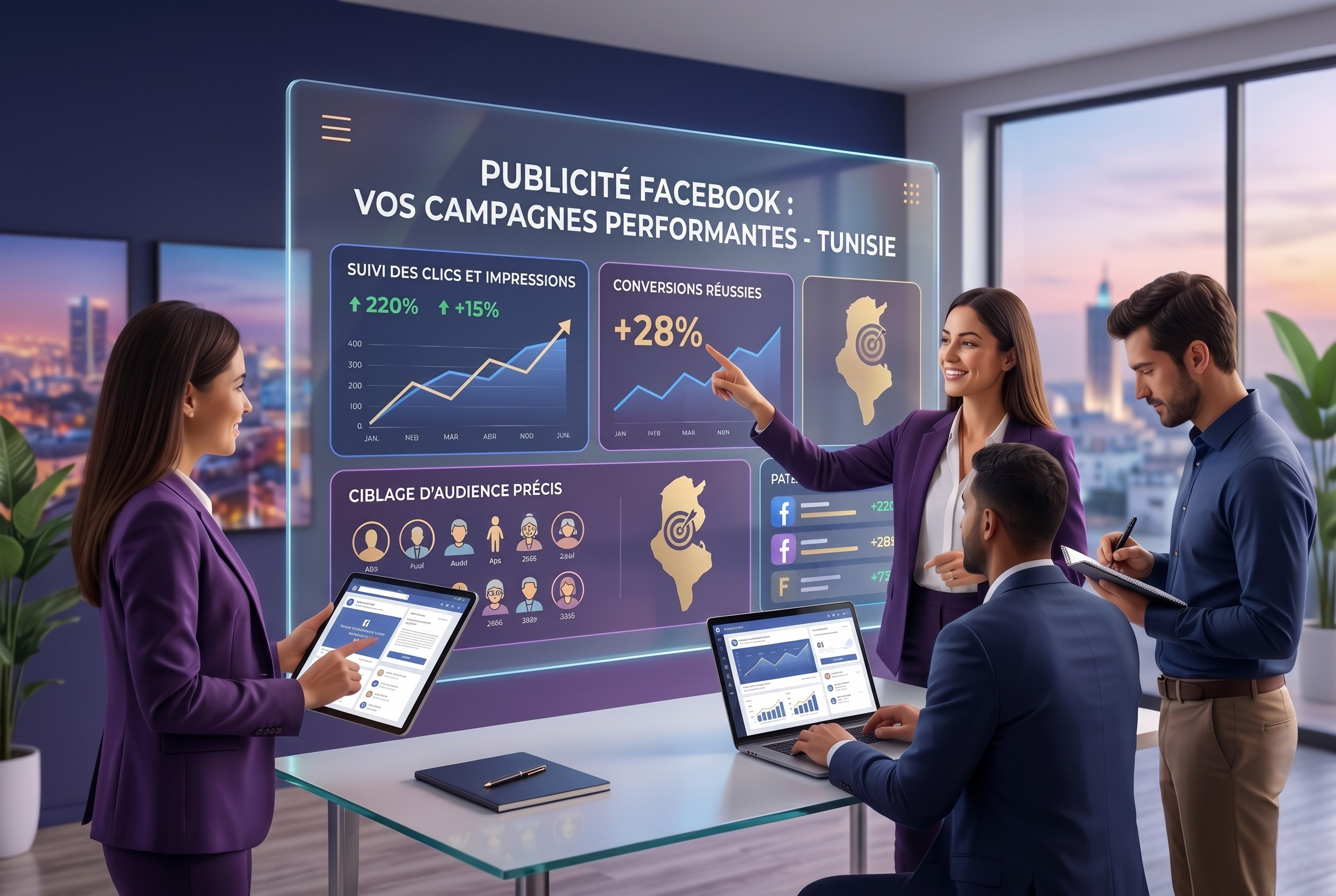 publicté facebook tunisie