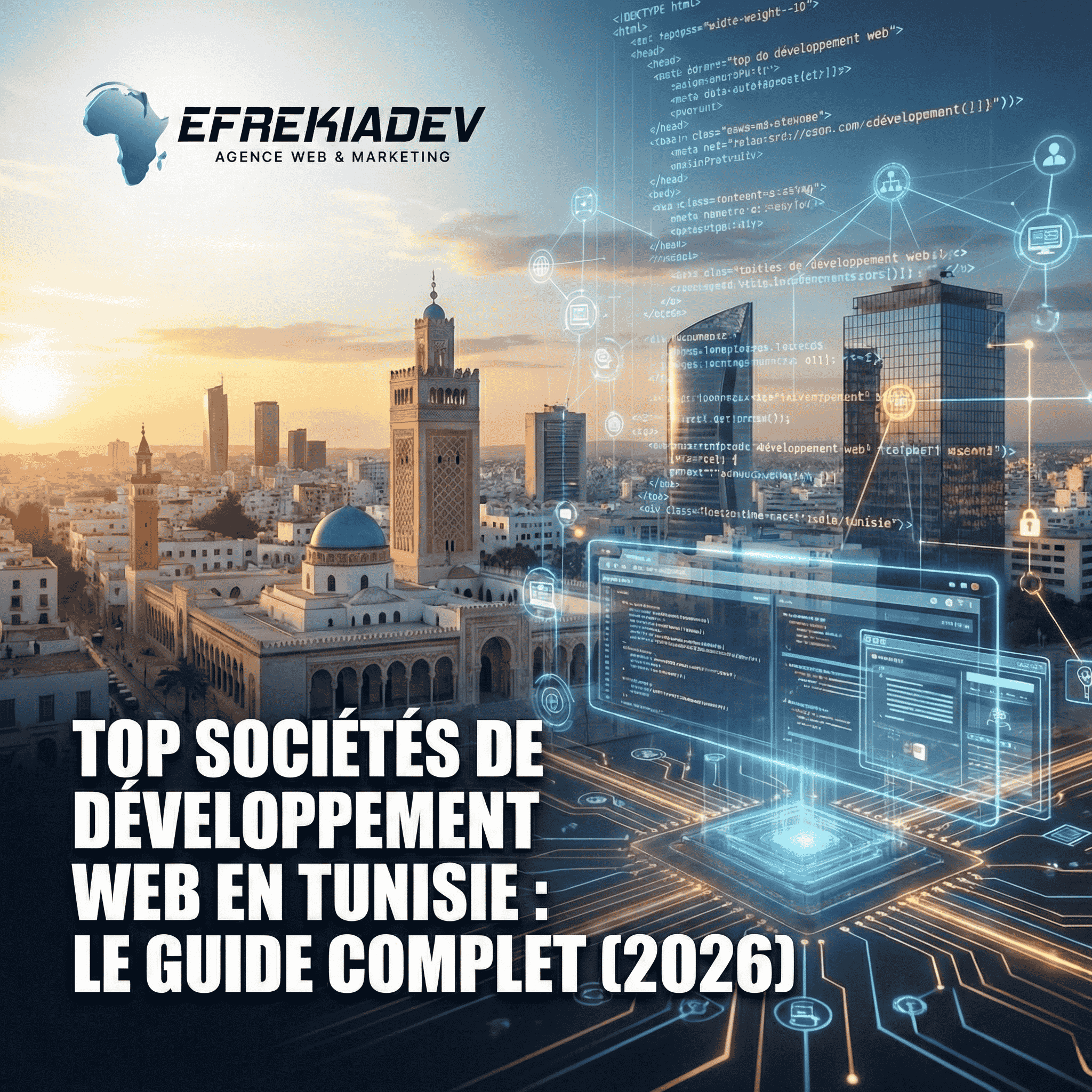 Top Sociétés de développement web en Tunisie